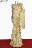 Designer Floral Prints Pure Satin Crepe Silk Saree 